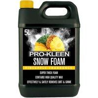 ProKleen Snow Foam Car Shampoo - Non-Caustic & pH Neutral - Pineapple - 1 x 5L in White