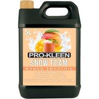 ProKleen Coloured Snow Foam Car Shampoo - Mango Smoothie Fragrance - 1 x 5L in Peach