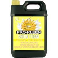 ProKleen Coloured Snow Foam Car Shampoo - Banana Milkshake Fragrance - 1 x 5L in Yellow