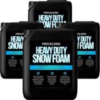 ProKleen Heavy Duty Snow Foam Car & Large Vehicle Shampoo Super Thick 4 x 5L in White