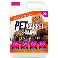 ProKleen Pet Carpet Cleaning Shampoo Odour Remover 1 x 5L in Clear