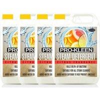 ProKleen Steam Detergent High Concentrate Solution - Citrus Fragrance - 4 x 5L in Clear
