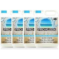 ProKleen Steam Detergent High Concentrate Solution - Ocean Fragrance - 4 x 5L in Clear