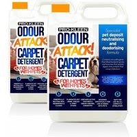 ProKleen Odour Attack Pet Carpet Cleaner Shampoo - 2 x 5L in Clear