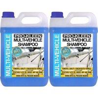 ProKleen Multi-Vehicle Pressure Washer Car Shampoo High Concentrate - 2 x 5L in Clear