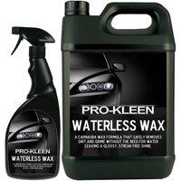 ProKleen Waterless Wash & Wax Car Cleaner 5.75L in Clear