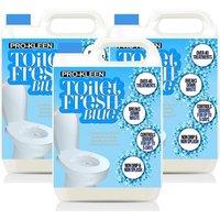 ProKleen Caravan & Motorhome Chemical Toilet Fresh Blue Cleaner 3 x 5L