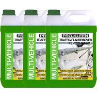 ProKleen Traffic Film Remover Multi-Vehicle Cleaner 3 x 5L in Clear