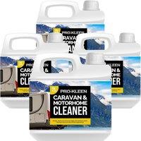 ProKleen Caravan & Motorhome Cleaner Removes Black Streaks, Algae & More 4 x 2L in Clear