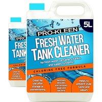 ProKleen Fresh Water Tank Cleaner 2 x 5L in Clear