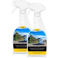 ProKleen Caravan & Motorhome Black Streak, Algae & Mould Remover 2 x 750ml in Clear