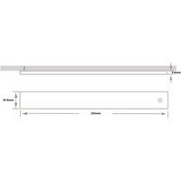 Loops 2x 305mm Rechargeable Kitchen Cabinet Strip Light & Auto PIR On/Off - Natural White LED