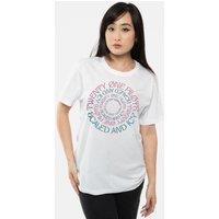 Twenty One Pilots Scaled & Icy Circular T-Shirt in White | Size: Large