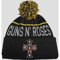 Guns N Roses Appetite Cross Bobble Hat in Black