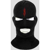 Slipknot Band Logo Mask Beanie Hat in Black
