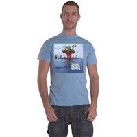 Gorillaz Plastic Beach T-Shirt in Blue | Size: Large