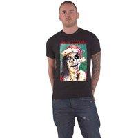 Alice Cooper Xmas Card T-Shirt in Black | Size: Medium