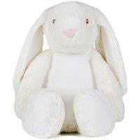 Mumbles Zippie Bunny Soft Plush Toy in Cream