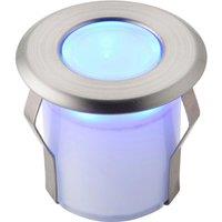 Loops Recessed Decking IP67 Guide Light - 0.8W Blue Light LED - Stainless Steel in Metallics