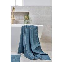 CHRISTY 'Luxe' Elegant 100% Turkish Cotton 730GSM Towels in Blue