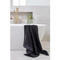 CHRISTY 'Luxe' Elegant 100% Turkish Cotton 730GSM Towels in Black