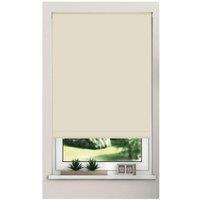 New Edge Blinds Thermal Blackout Roller Trimmable Blinds 165cm Drop in Natural | Size: 160 cm width x 165 cm drop