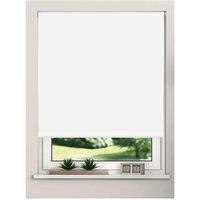 New Edge Blinds Thermal Blackout Roller Trimmable Blinds 165cm Drop in White | Size: 85 cm width x 165 cm drop
