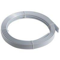 New Edge Blinds White Coiled PVC Curtain Track | Size: 350 cm