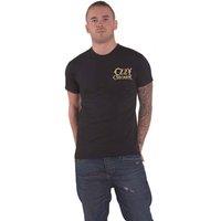 Ozzy Osbourne Patient No 9 Gold T-Shirt in Black | Size: Medium