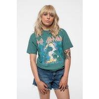 Def Leppard Hysteria Album Art T-Shirt in Green | Size: Large