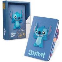 Disney Stitch Squishy Notebook With Pen in Blue