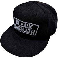 Black Sabbath Never Say Die Snapback Baseball Cap in Black