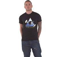 Pink Floyd Dark side of the Moon 50 Years Melting Clocks T-Shirt in Black | Size: Medium