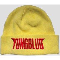 Yungblud Red Logo Beanie Hat in Yellow