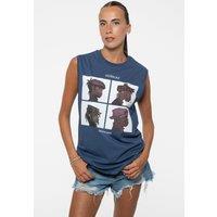 Gorillaz Demon Days Muscle Tank in Blue | Size: 2XL