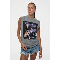 Prince Purple Rain Muscle Tank in Grey | Size: Small