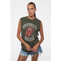 The Rolling Stones Tour 78 Muscle Tank in Green | Size: Medium