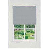 New Edge Blinds Light Grey Plain Straight Edge Daylight Roller Blind 165cm Drop | Size: 50 cm width x 165 cm drop