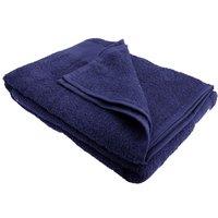 SOL'S Island 100 Bath Sheet / Towel (100 X 150cm) in Navy | Size: 100 X 150 cm