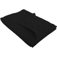 SOL'S Island 70 Bath Towel (70 X 140cm) in Black | Size: 70 X 140 cm