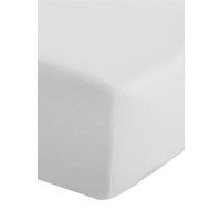 Catherine Lansfield Easy Iron Percale 50% Cotton 50% Polyester 35cm Extra Deep Fitted Sheet in White | Size: King Fitted