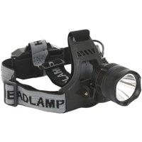 Loops Rechargeable Head Torch - Three Light Settings - 3W LED - Micro USB