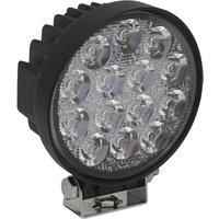 Loops Waterproof Work Light & Mounting Bracket -42W SMD LED - 115mm Round Flash Torch