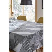 Catherine Lansfield 'Larsson Geo' 137cm x 229cm Table Cloth in Grey | Size: 137 cm x 229 cm