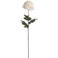 Hill Interiors Artificial Large Chrysanthamum in Off-White