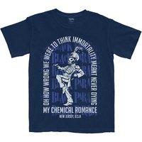 My Chemical Romance Immortality Arch T-Shirt in Navy | Size: Large