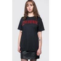 Cure Diamante Band Logo T-Shirt in Black | Size: Large