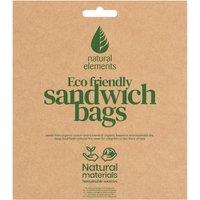 Natural Elements Set of Two Beeswax Sandwich Bags in Yellow