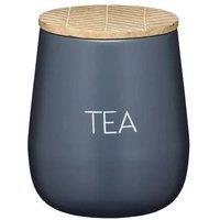 KitchenCraft Serenity Tea Canister in Grey