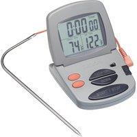 Taylor Pro Digital Probe Thermometer & Timer in Grey